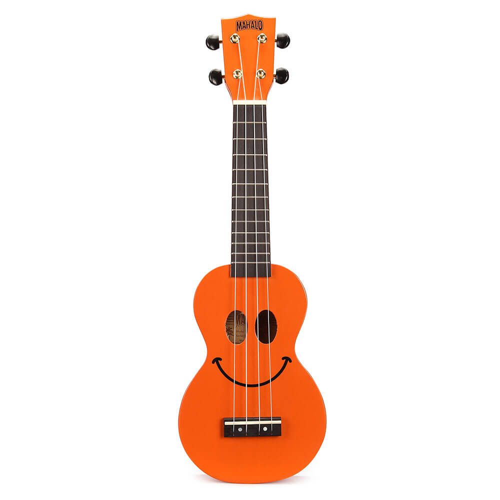 Ukulele Soprano - Série Smile - Laranja - TURBO MUSIC INSTRUMENTOS