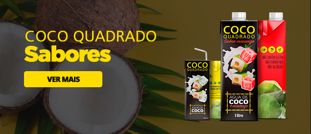 Água de Coco - Coco Quadrado 200ml Tradicional (Caixa com 27 unidades) -  FASTHE