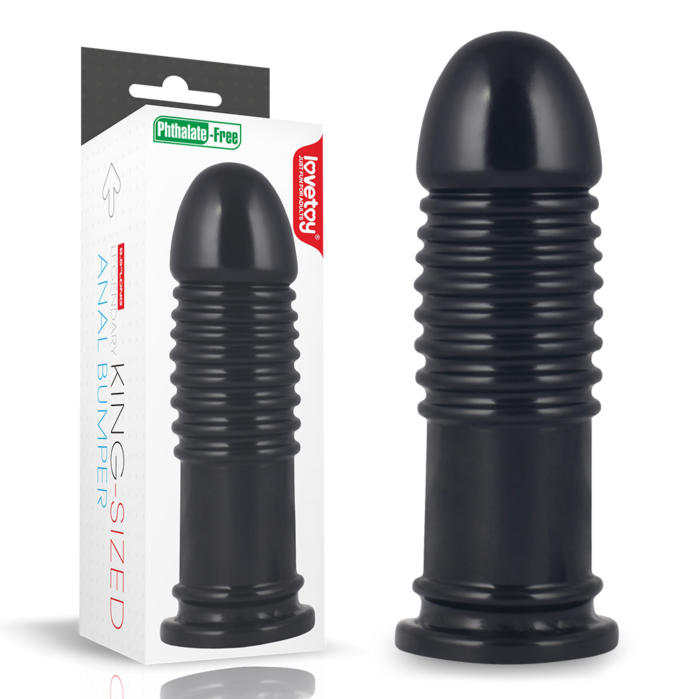 rabbit anal plug Deep Space Vibrating Anal Plug with Loop Handle – Wild Flower main image 0