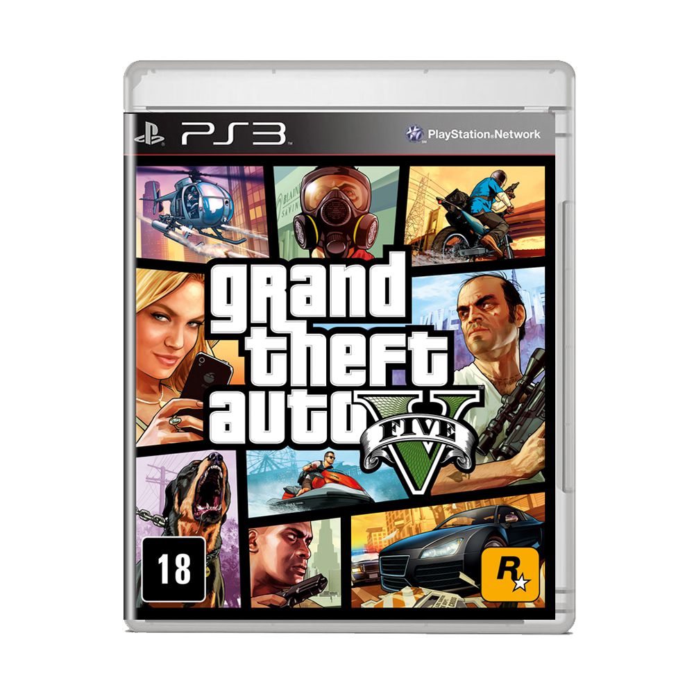Jogo Grand Theft Auto V - PS3 - Loja Sport Games