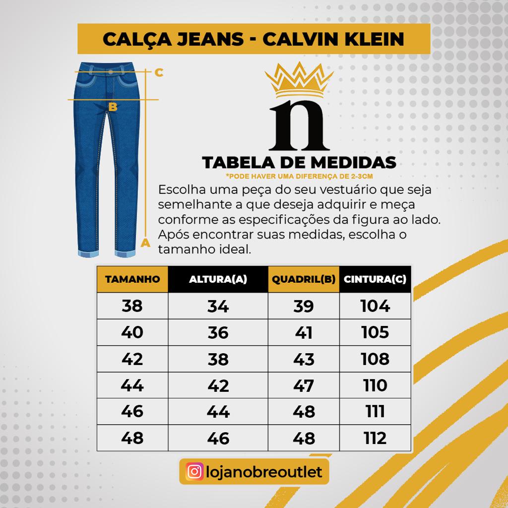 Tabela Numeração Numeros De CalÃ§a Jogger Ocn H Silo Camel