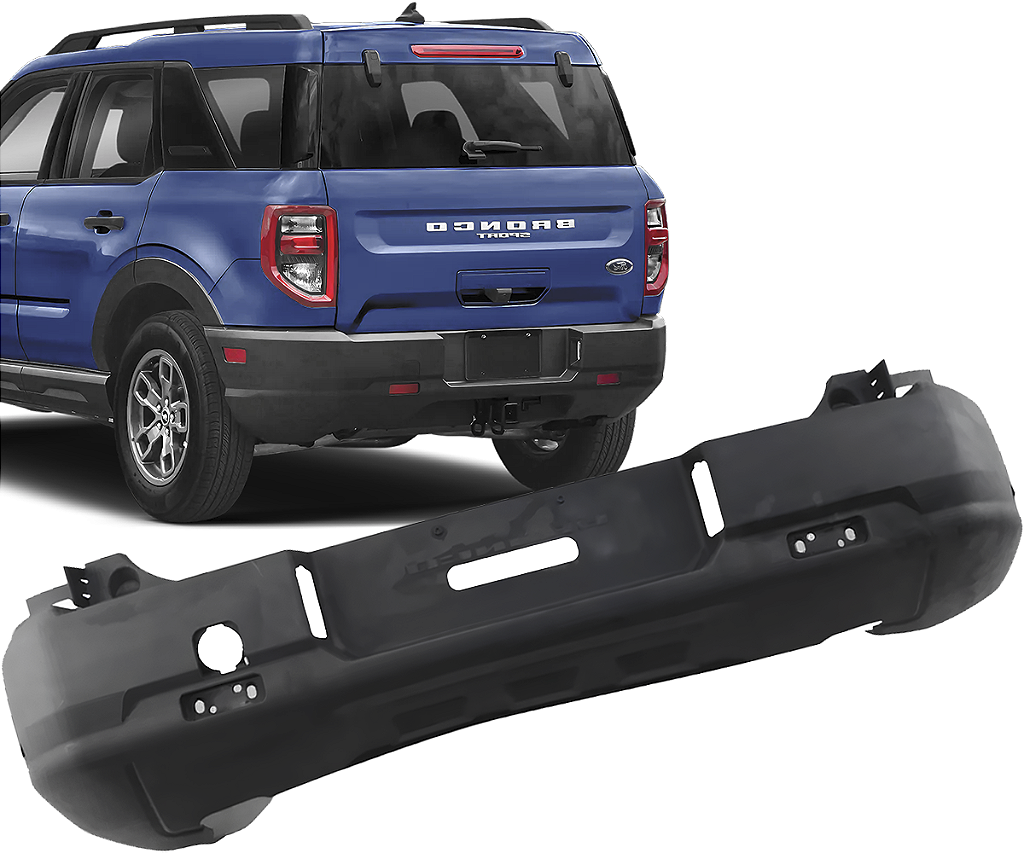 Parachoque Bronco Sport Traseiro 2022 a 2025 - TNT AUTO PARTS