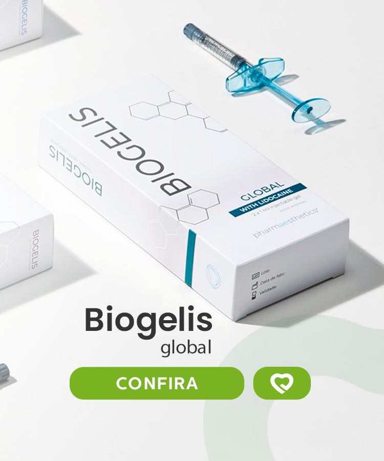 Biogelis Global Com Lidocaína Caixa Com 2 Seringas De 1ml