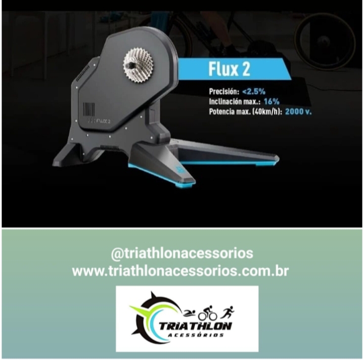 ROLO DE TREINO TACX FLUX 2 SMART INTERATIVO - Triathlon Acessórios