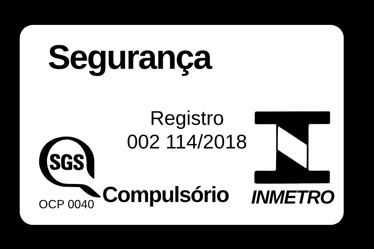 Berço certificado pelo INMETRO