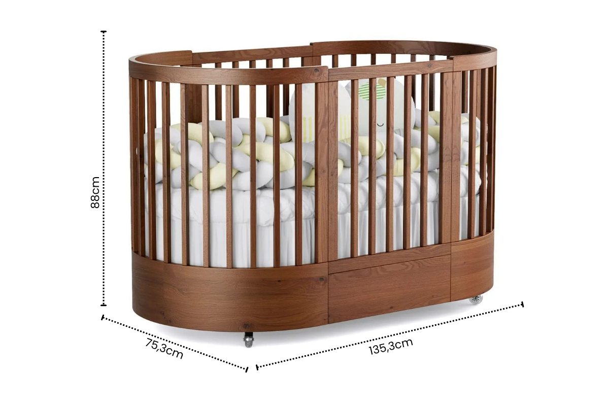 Berço certificado pelo INMETRO