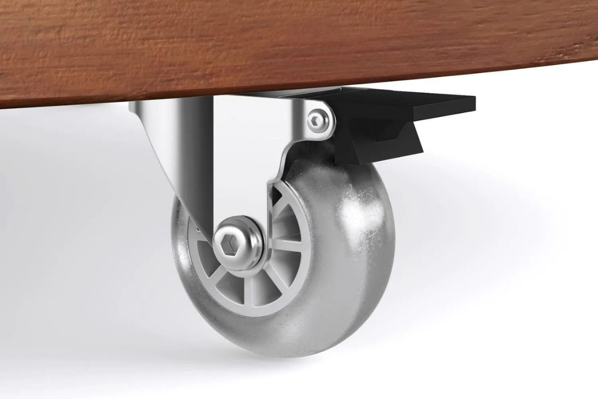 Rodízios em silicone gel