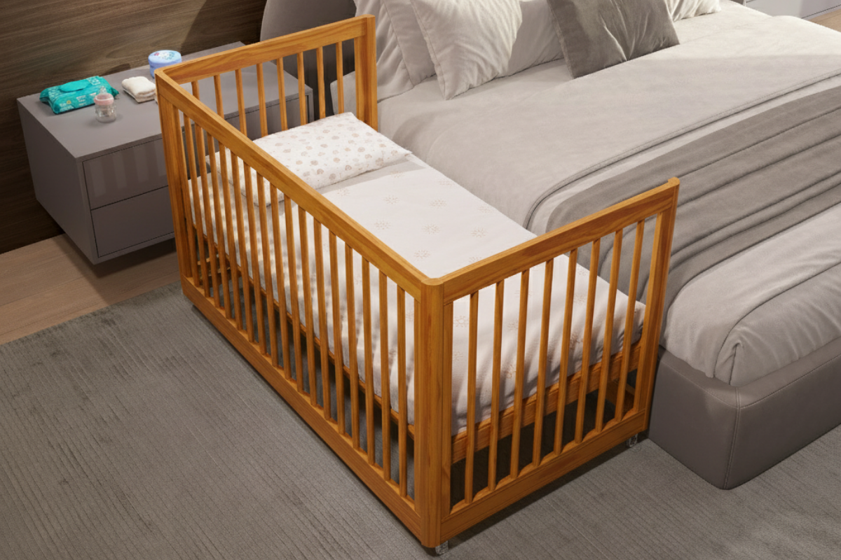 Cantos arredondados e pintura atóxica