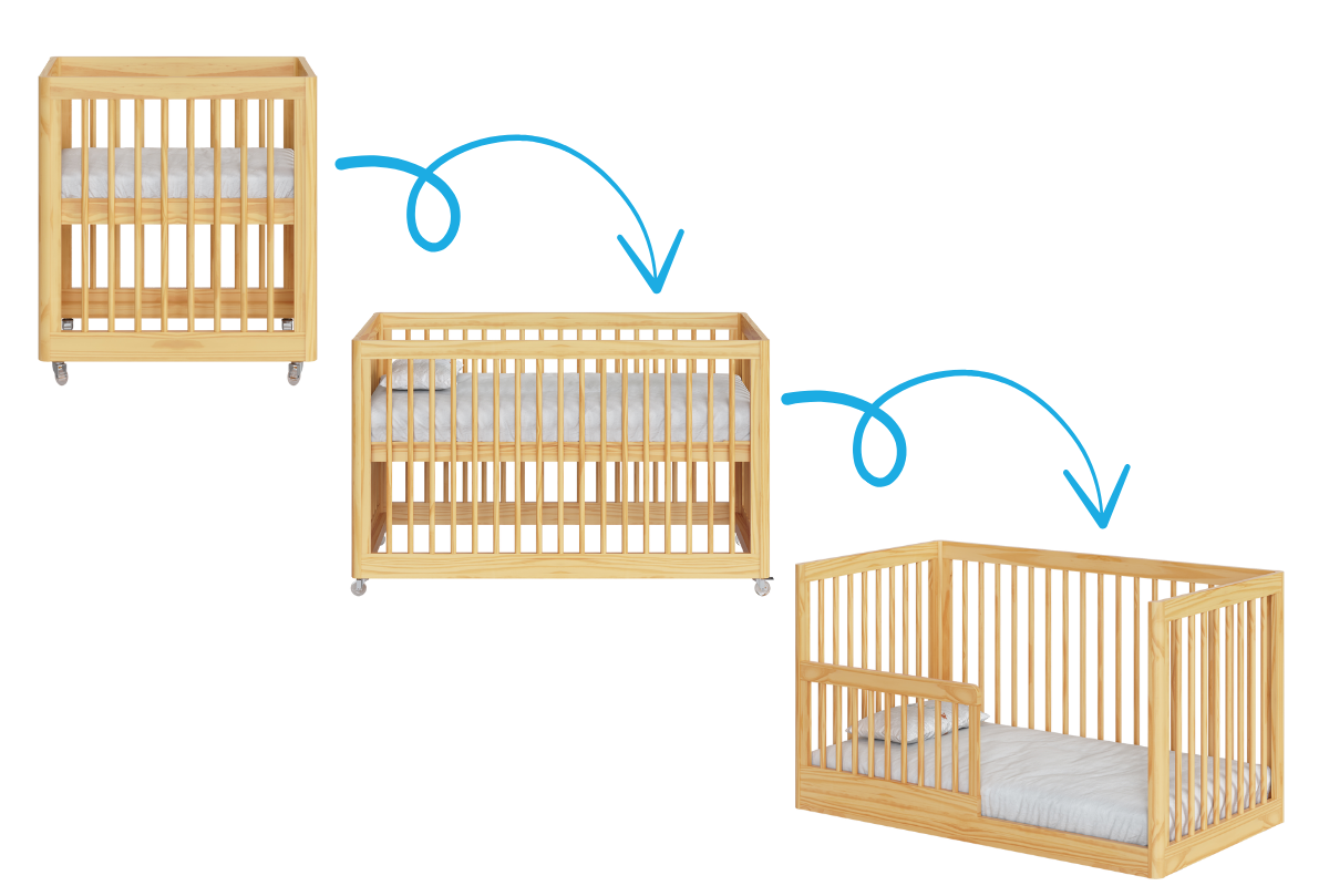 Berço 3 em 1