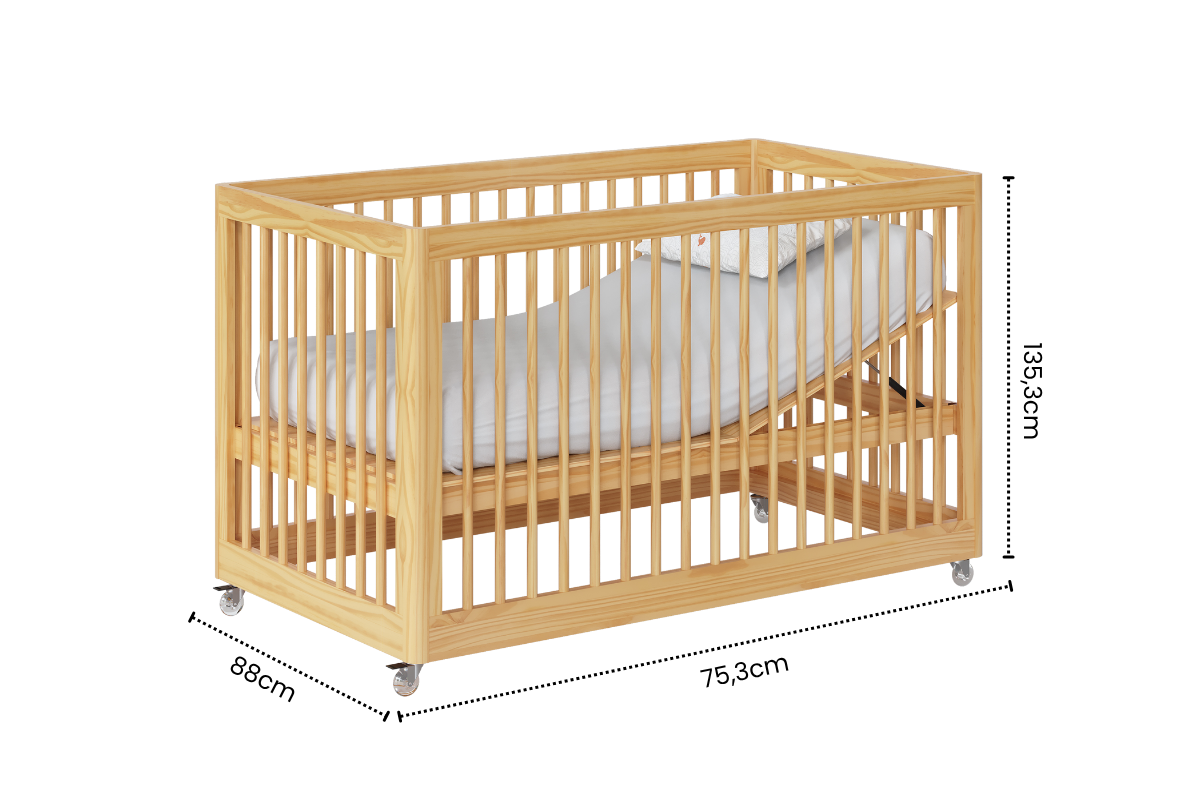 Berço certificado pelo INMETRO