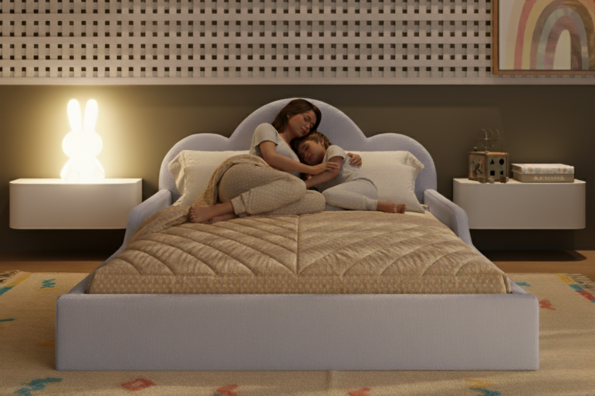 Cômoda com portas e gavetas amplas