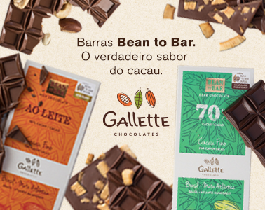 Barra de Chocolate Branco com DOCES E BOLOS BR Spices - Gallette