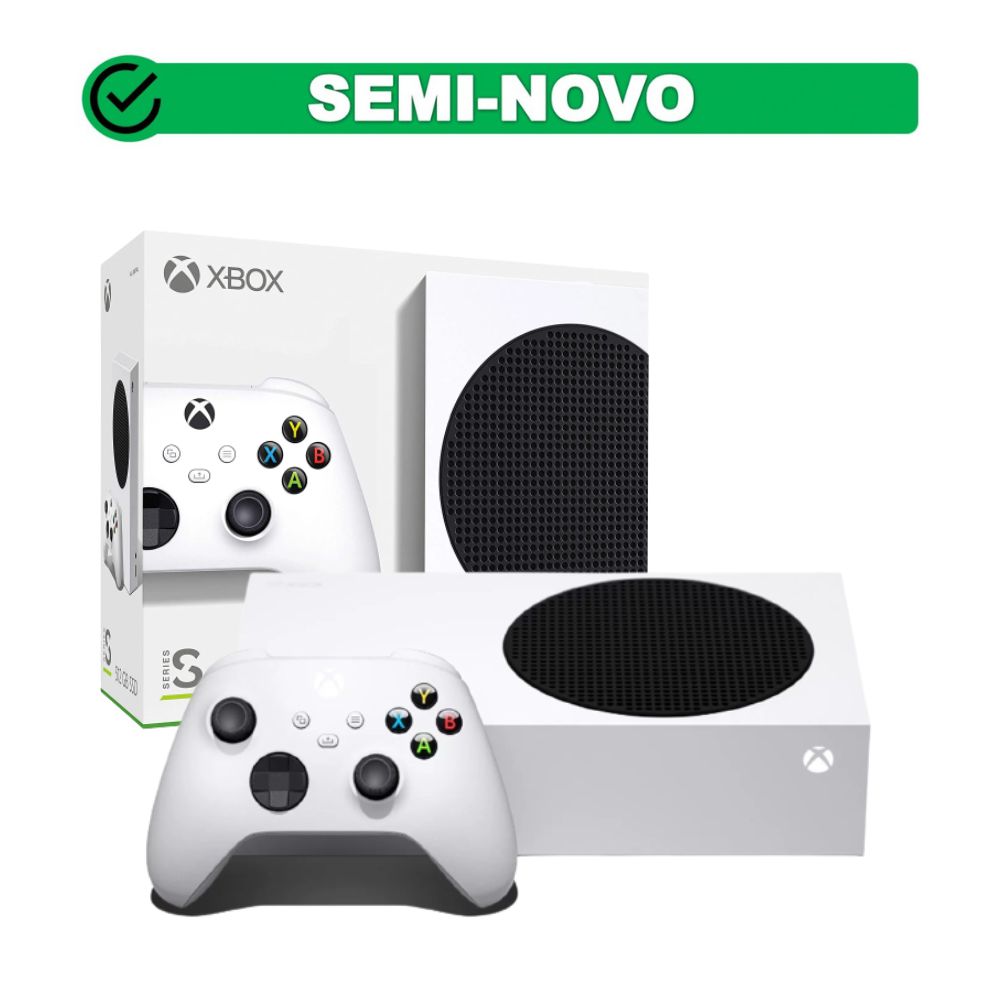 Xbox Series S 512GB - Seminovo - www.maicongames.com.br