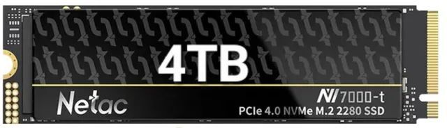 Disco Sólido Interno Netac 4tb SSD NVME 4TB - PS5 - PC - NOTEBOOK