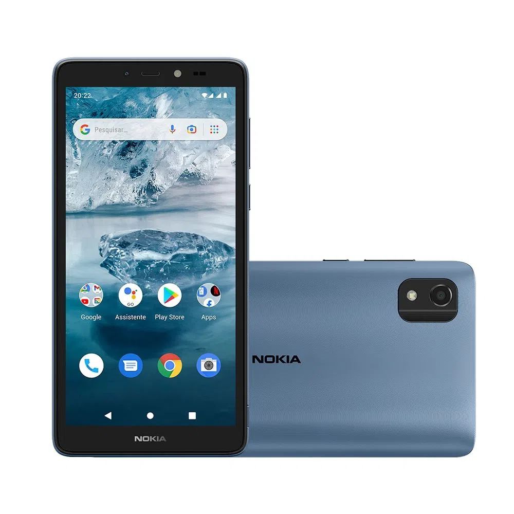 Celular Smartphone Nokia C2 2nd Edition 2gb Ram 32gb Azul www