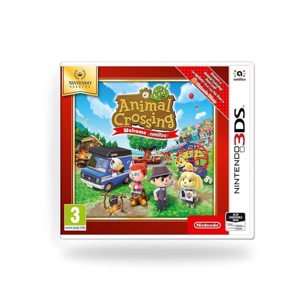 Animal Crossing New Leaf Nintendo 3DS Original Lacrado - www