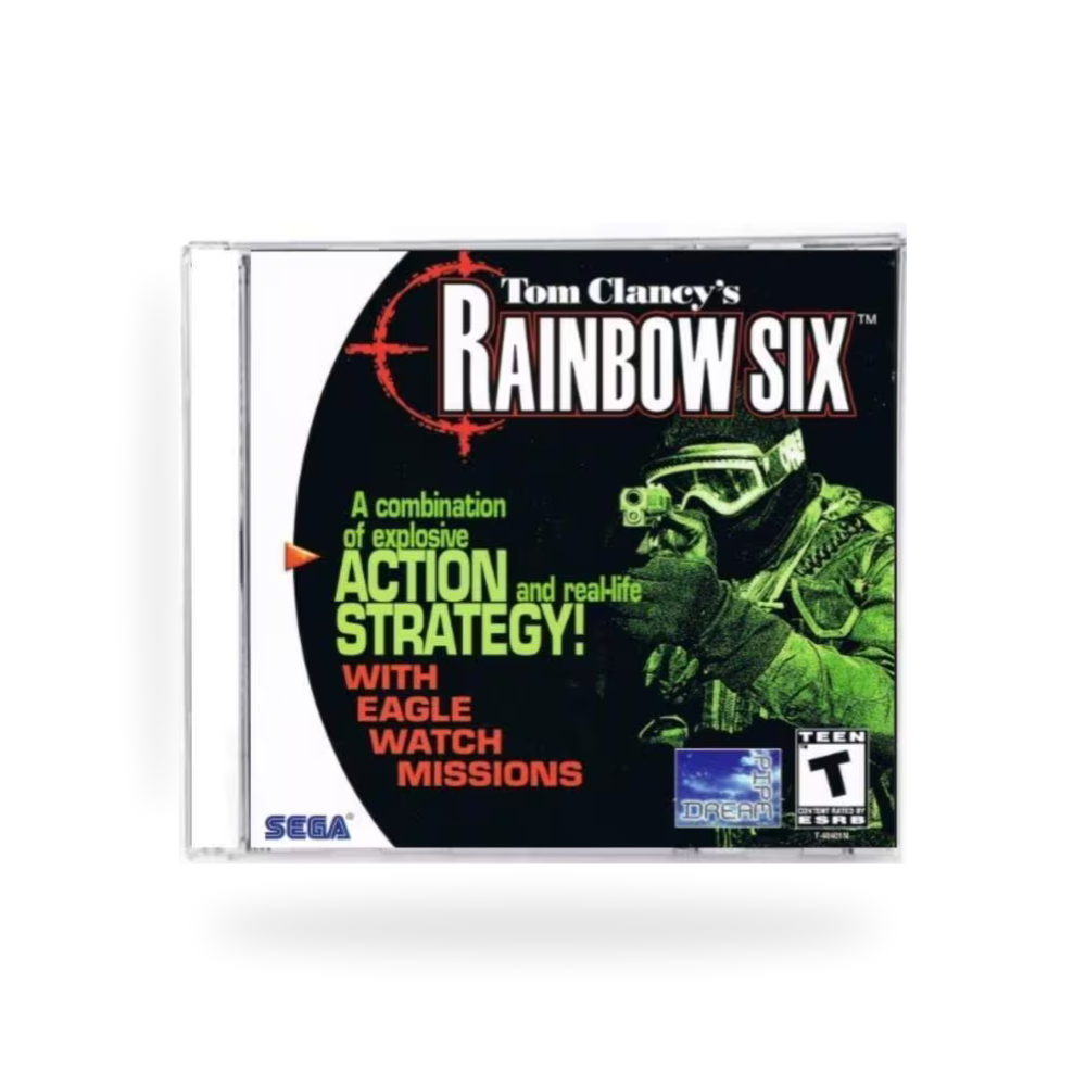 Tom Clancy's Rainbow Six Sega Dreamcast Original Lacrado - www