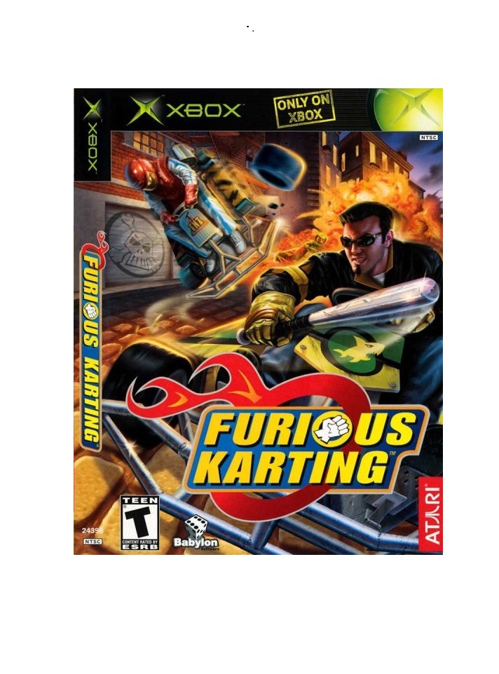 Furious Karting - Xbox Classic Original Lacrado - www.maicongames