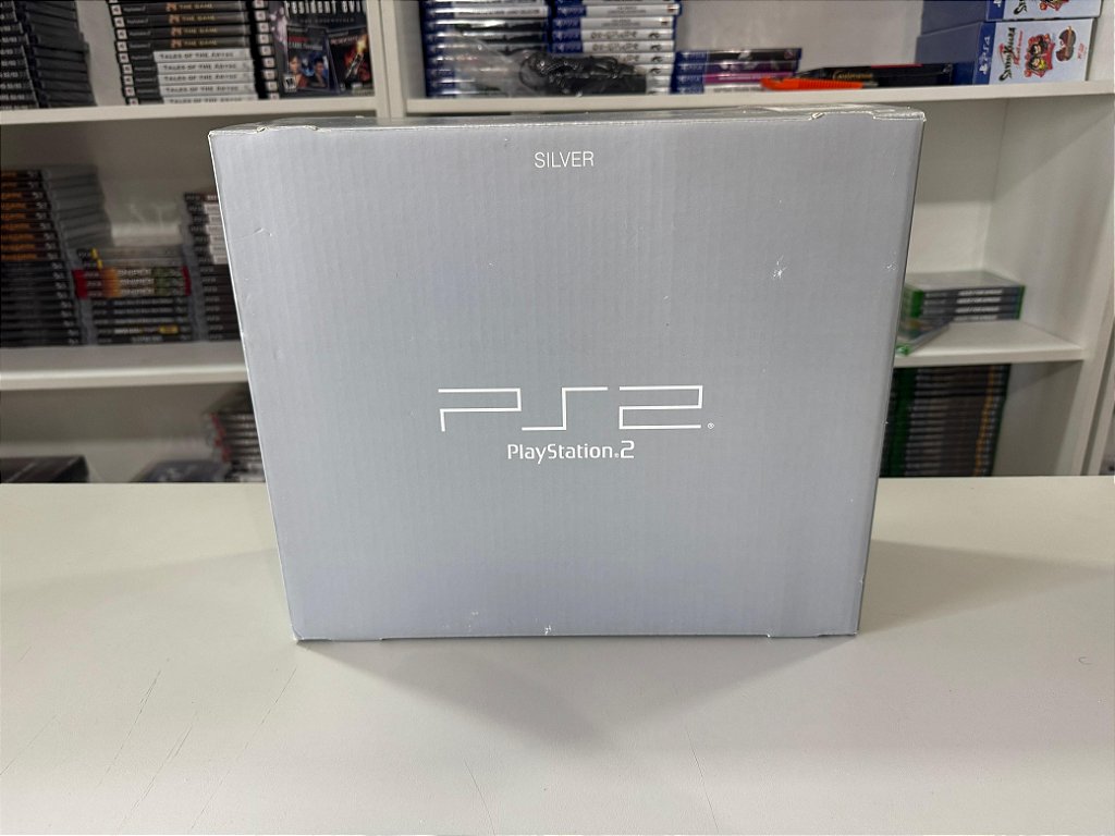 Console Sony Playstation 2 Fat Silver SCPH-39000 S - PS2 FAT