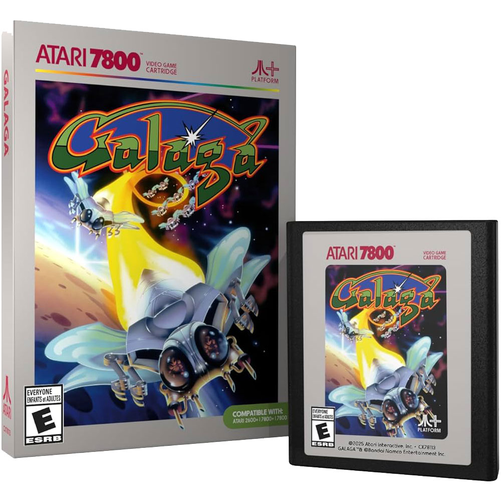 GALAGA 7800 - Galaga Atari 2600 - www.maicongames.com.br