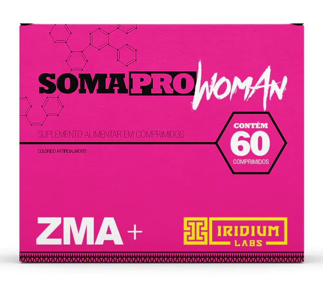 Soma Pro ZMA Woman Pré-Hormonal 60 Caps Iridium Labs Expert