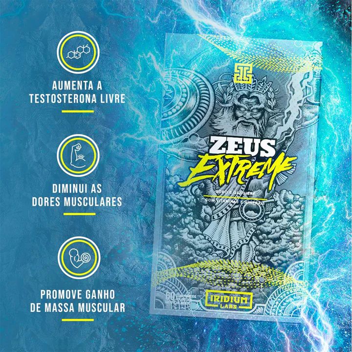 Zeus Extreme 60 Caps - Iridium Labs - Expert Suplementos São Luís