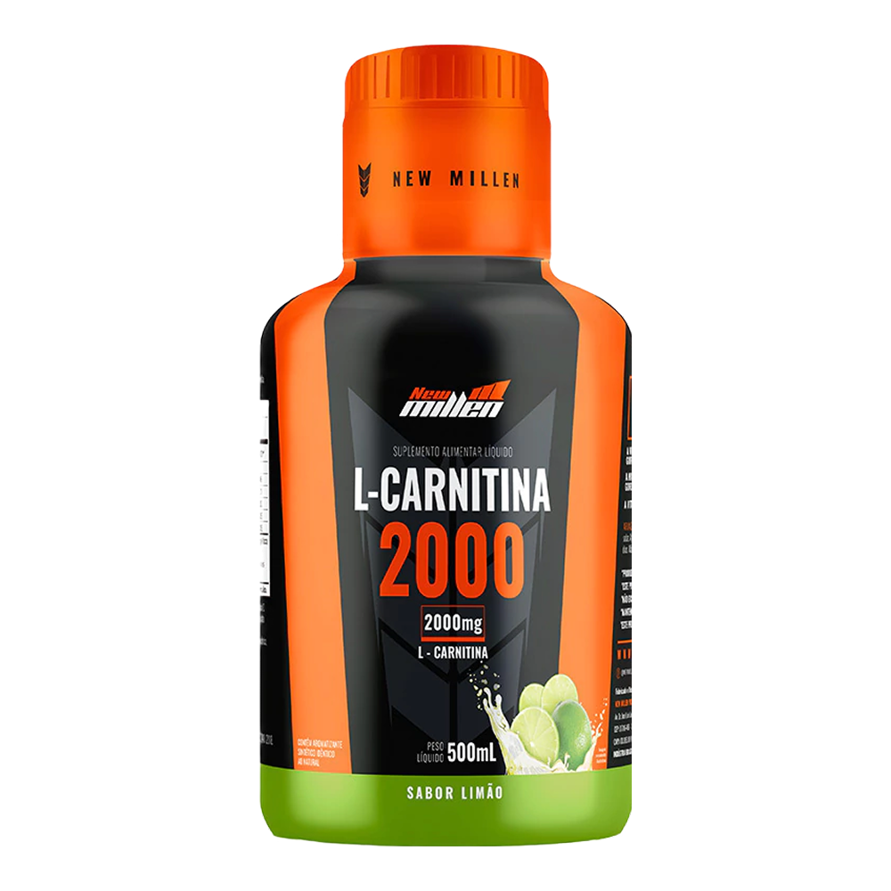 L-Carnitina 2000 500ml - New Millen - Expert Suplementos So Lus  Desde  2013