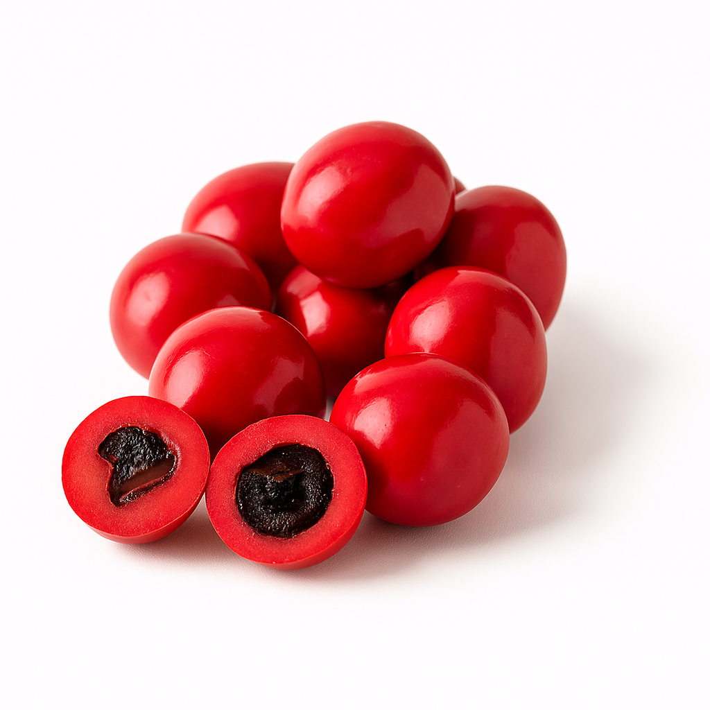 Choconuts P&P Licor de Cereja Chocolate Frutas Vermelhas Drageado