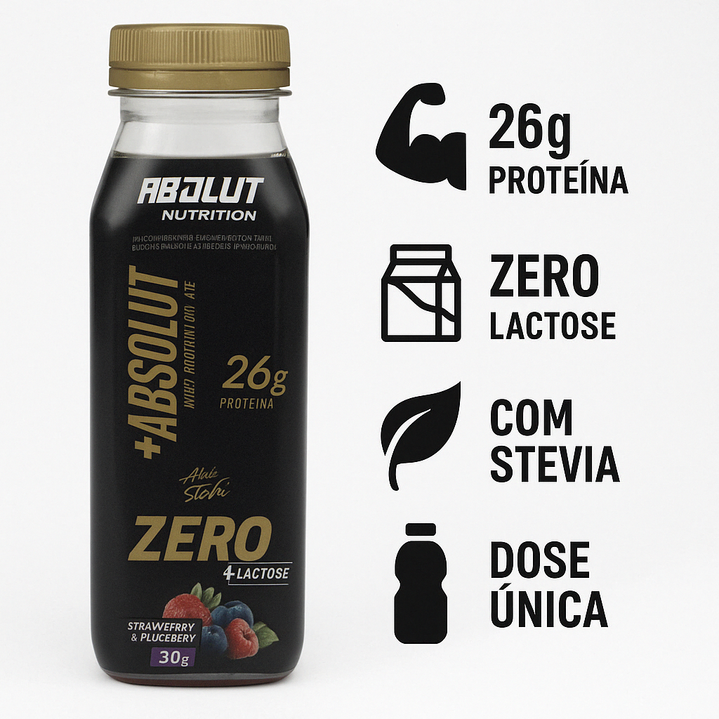 Whey Isolado Zero Lactose 26g Proteína Strawberry e Blueberry Whey Isolado Zero Lactose 26g Proteína Strawberry e Blueberry