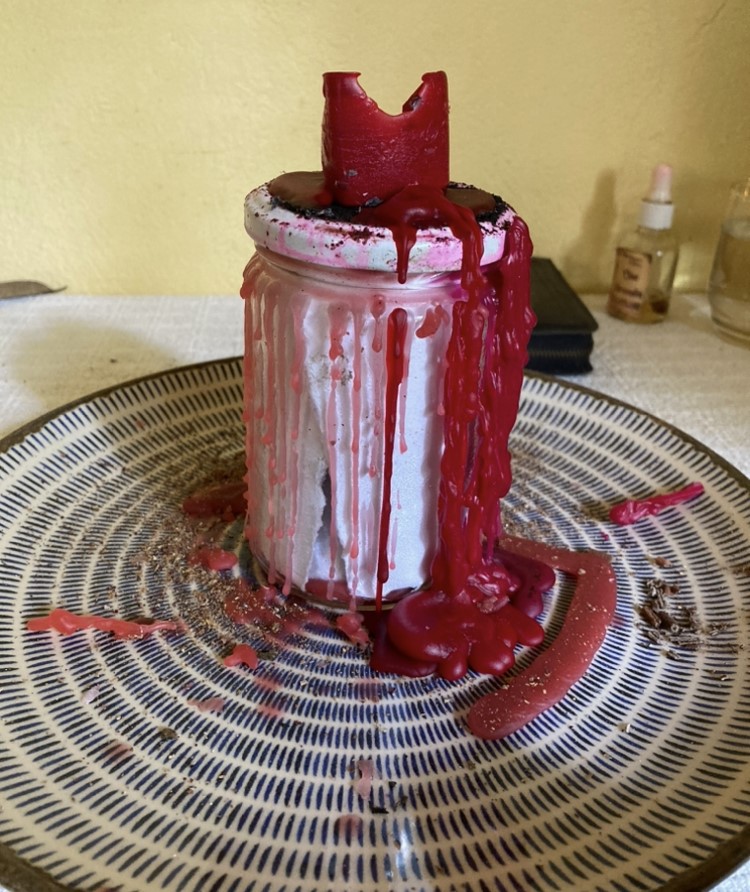 Hoodoo Jar Madame Lilac