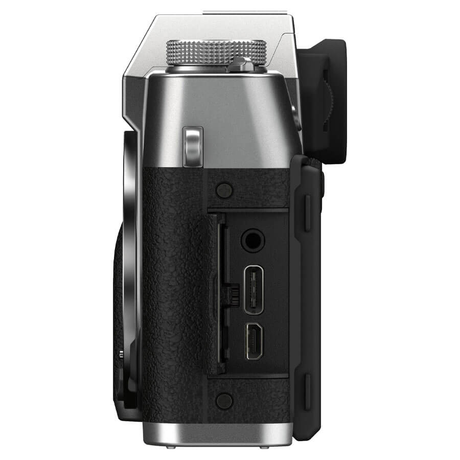 Fujifilm X-T30 II Mirrorless com Lente XC 15-45mm OIS PZ Prata