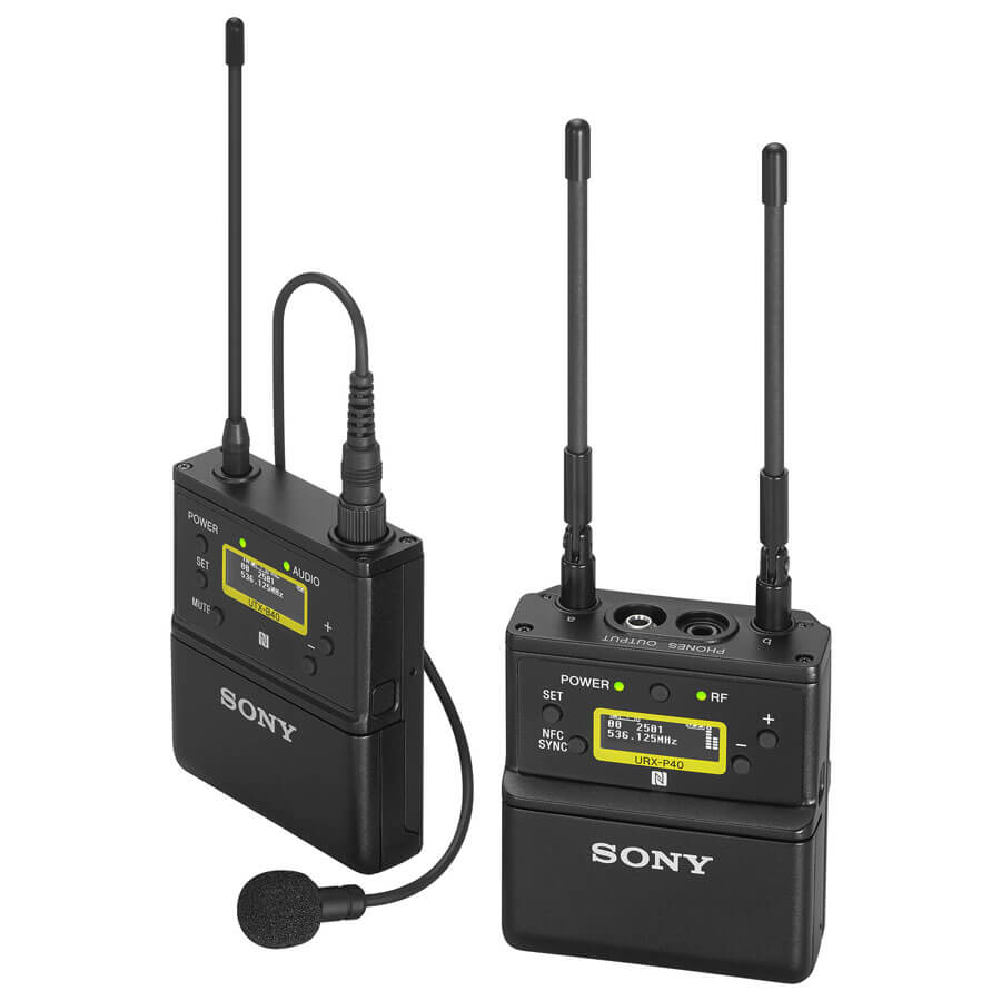 T*S様 SONY UWP-D21 ワイヤレスマイクロフォンパッケージ Sony UWP-D21 Sistema de Microfone de Lapela Sem Fio - Nivídeo