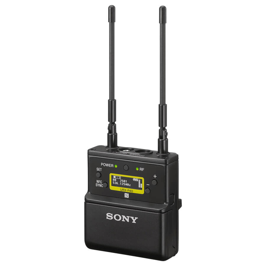 Sony UWP-D21 Sistema de Microfone de Lapela Sem Fio - Nivídeo
