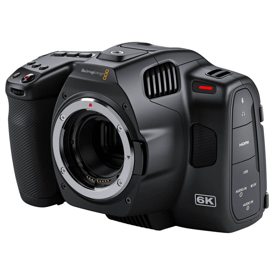 Filmadora Blackmagic Pocket Cinema Camera 6K Pro - Nivídeo Filmadora Blackmagic Pocket Cinema Camera 6K Pro - Nivídeo
