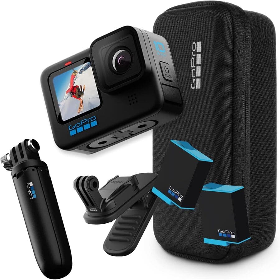 GoPro Hero 10 Black + Acessórios - Nivídeo