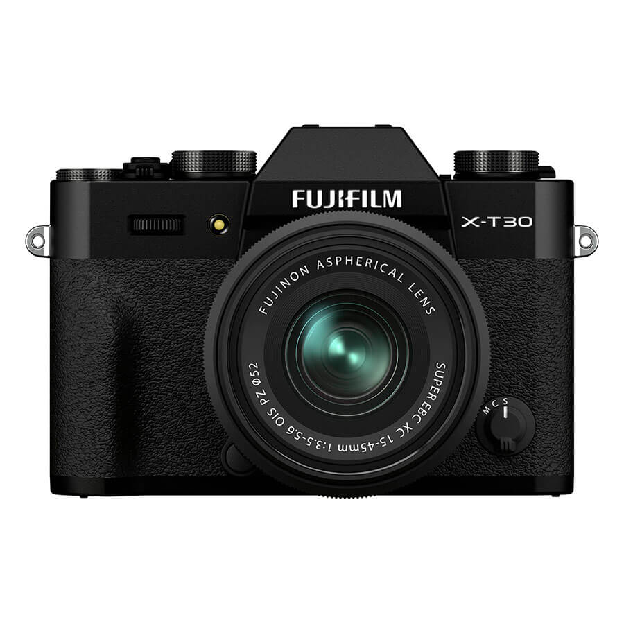 極美品 元箱 Fujifilm X-T30 XC 15-45mm #405 Fujifilm X-T30 II Mirrorless com Lente XC 15-45mm OIS PZ Preta