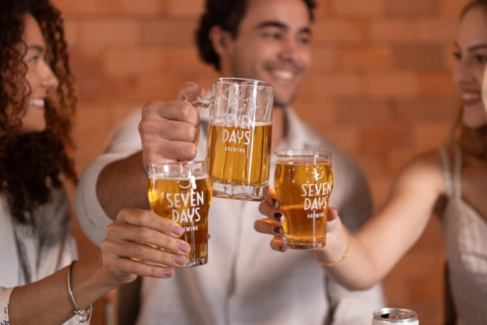 Comemore todos os dias com cervejas Seven Days