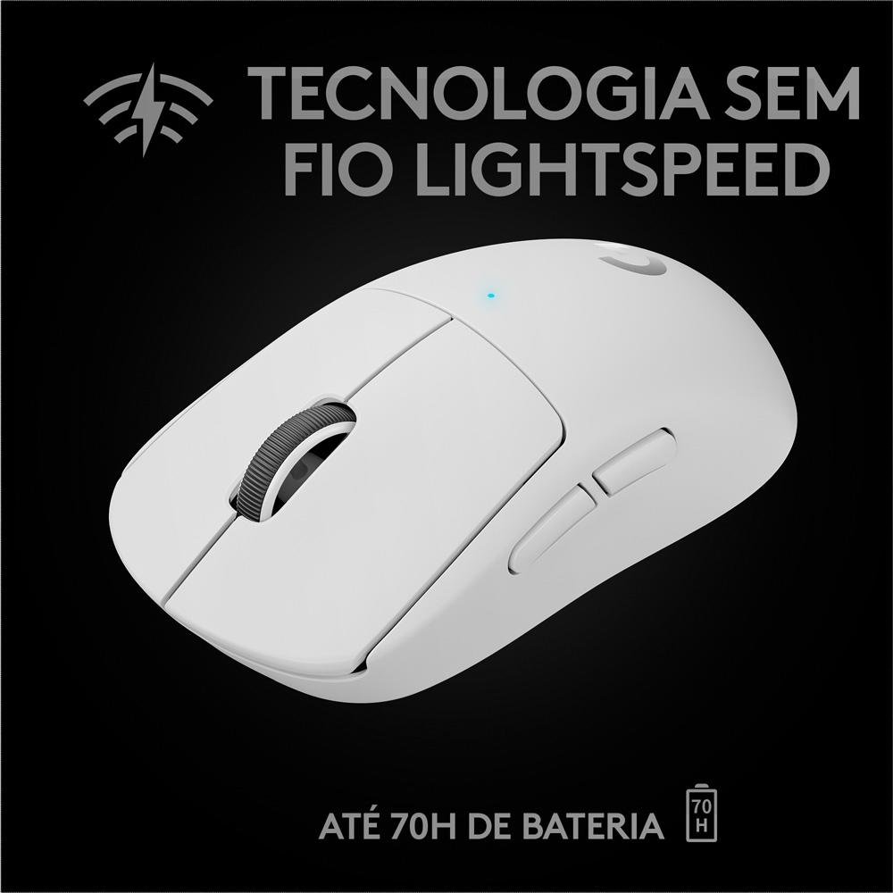 Mouse Sem Fio Gamer Logitech G PRO X Superlight, Lightspeed, 25000