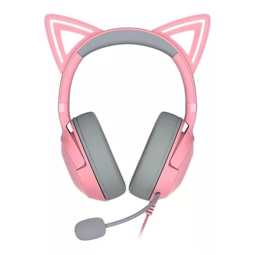 Headset Razer Kraken Kitty V2 USB Quartz - 2Plays - Melhores