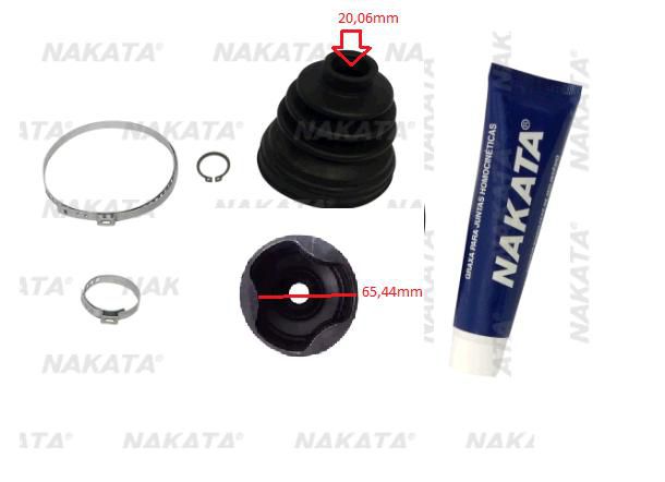 Morpho様 Kit Coifa Homocinética Câmbio - Tripoide - Mondeo 2.0 16v - 2.5