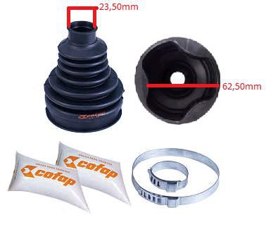 Kit Coifa Homocinética Câmbio - Tripoide - Spin 1.8 8v 2012 a 2018