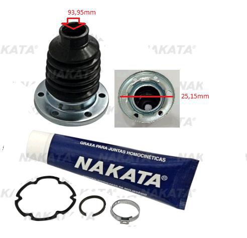 もちゃ Kit Coifa Homocinética Câmbio - Fox 1.0 8v 2009 a 2013 - BrunoCar