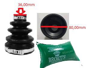 Kit Coifa Homocinética Câmbio - Citroen ZX - BrunoCar Auto Peças