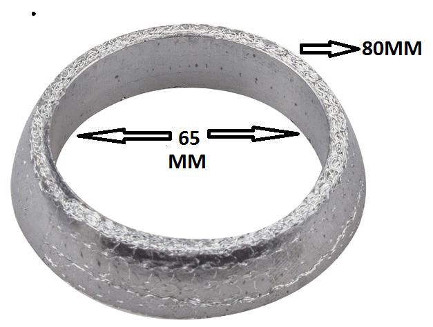 naonao　1001 Anel/Gaxeta Escapamento - Citroen ZX 2.0 1992 a 1997