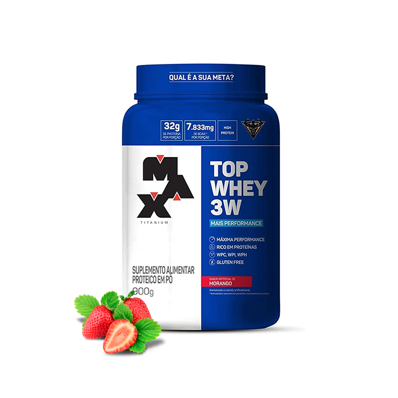 TOPWHEY 3W POTE 900G MORANGO MAX TITANIUM