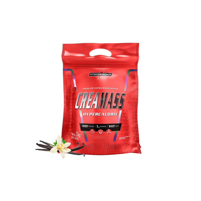 Hipercalórico CREAMASS 3kg - BAUNILHA - Integral Medica - Jamal