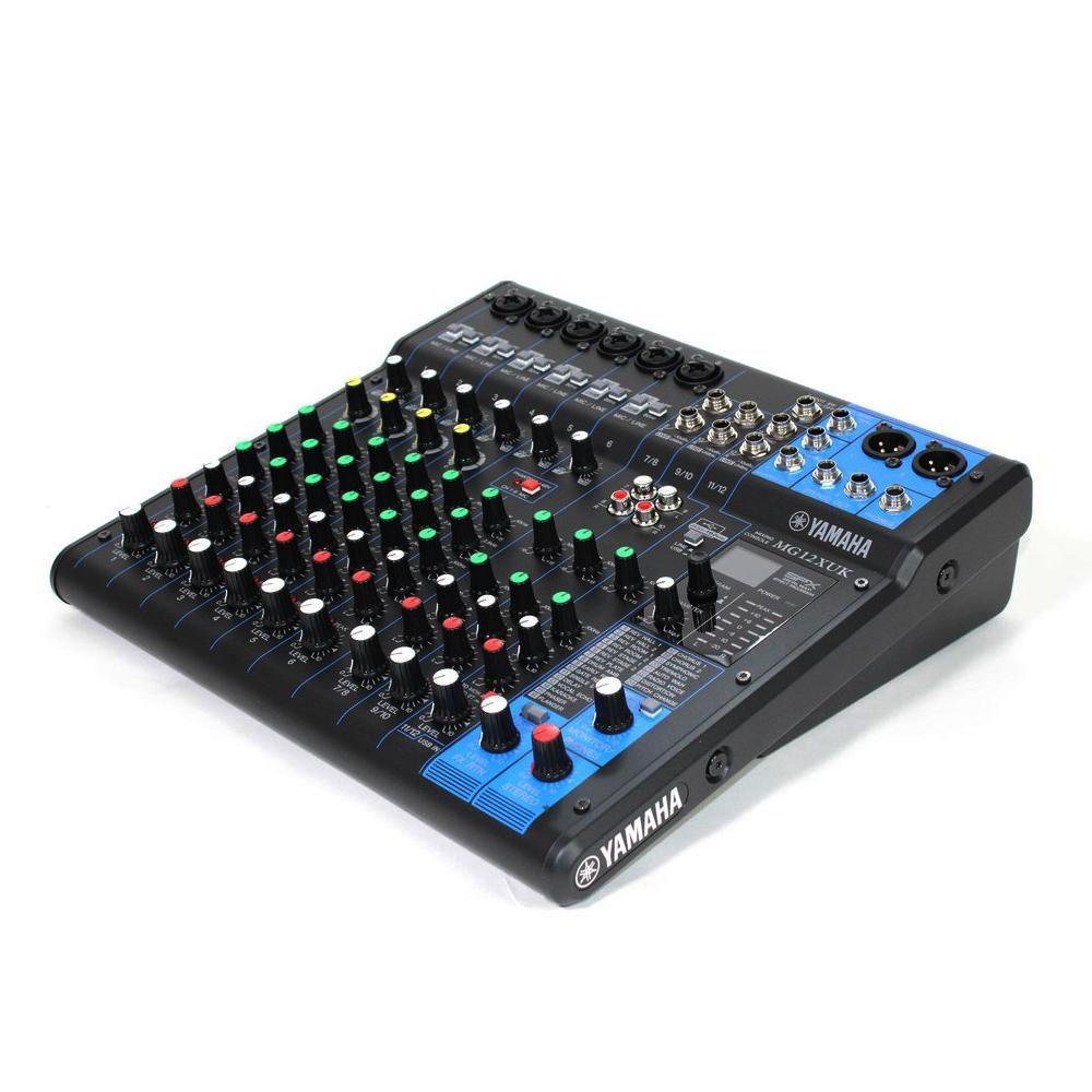 Mesa de Som Yamaha MG12XUK Knob 12 Canais - Home