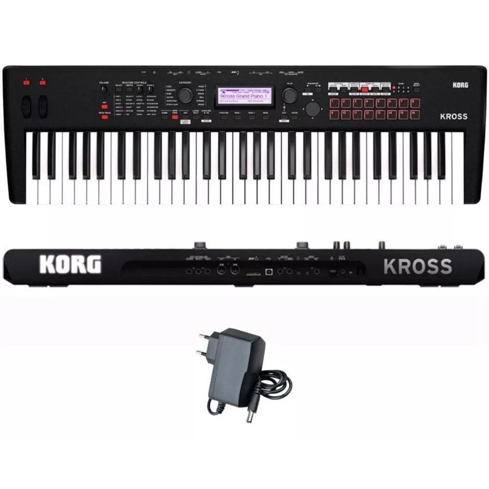 Teclado Workstation Korg Kross2-61 61 Teclas - Home