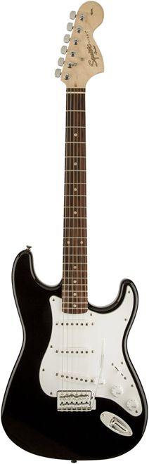 FENDER GUIT SQ AFF STRAT BLACK - Home