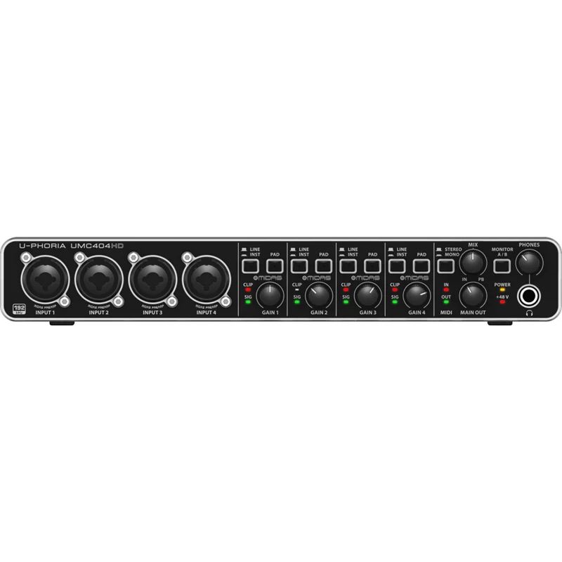 BEHRINGER INTERFACE UMC404HD - Home